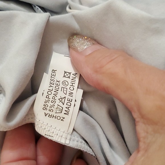 CALLIE LIVES Bluish purple musical note graphic leggings NWOT OS 2-12 NWOT - Picture 6 of 7